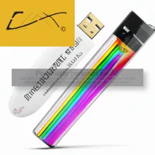 USB-Stick 32GB Intenso 20 Rainbow line transparent