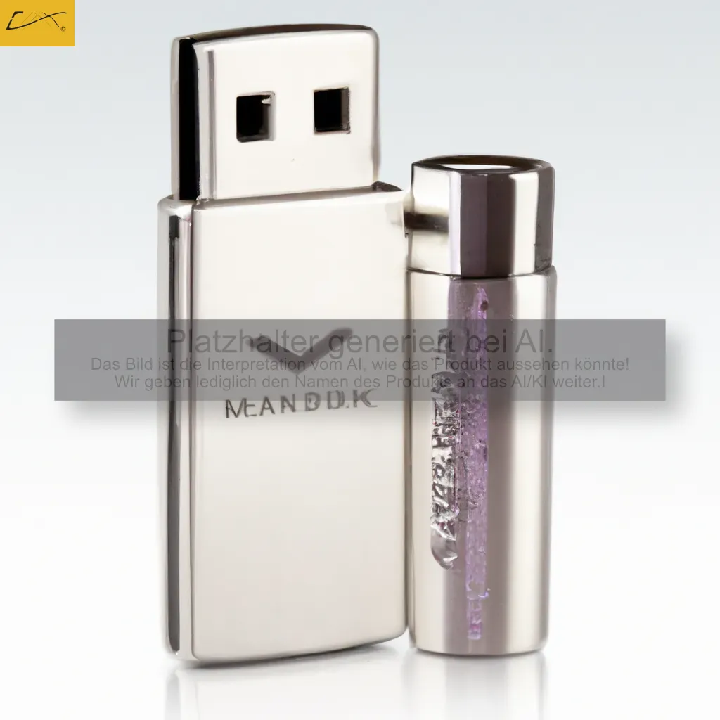 MediaRange USB-Stick 4GB Flash Drive silber swive